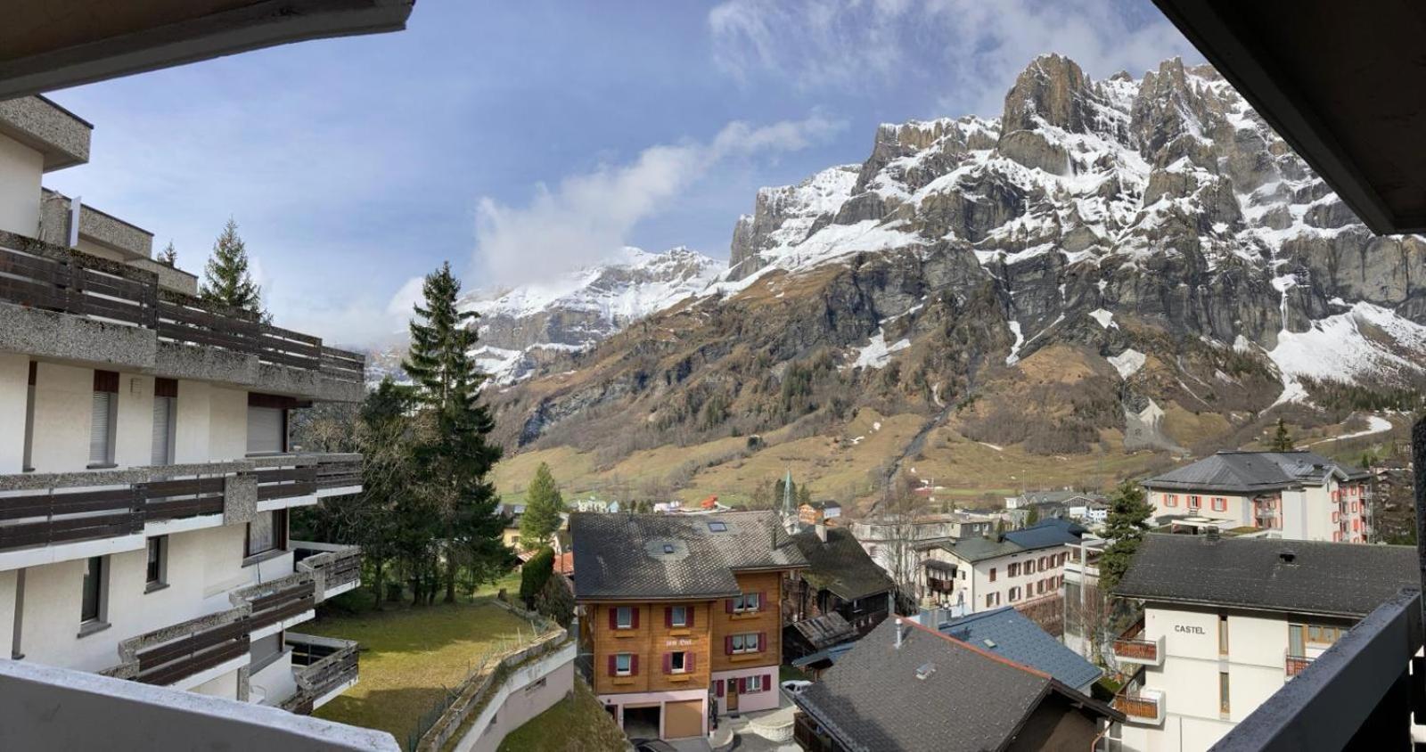 Flaminia Wohnung 15 Leukerbad Bagian luar foto