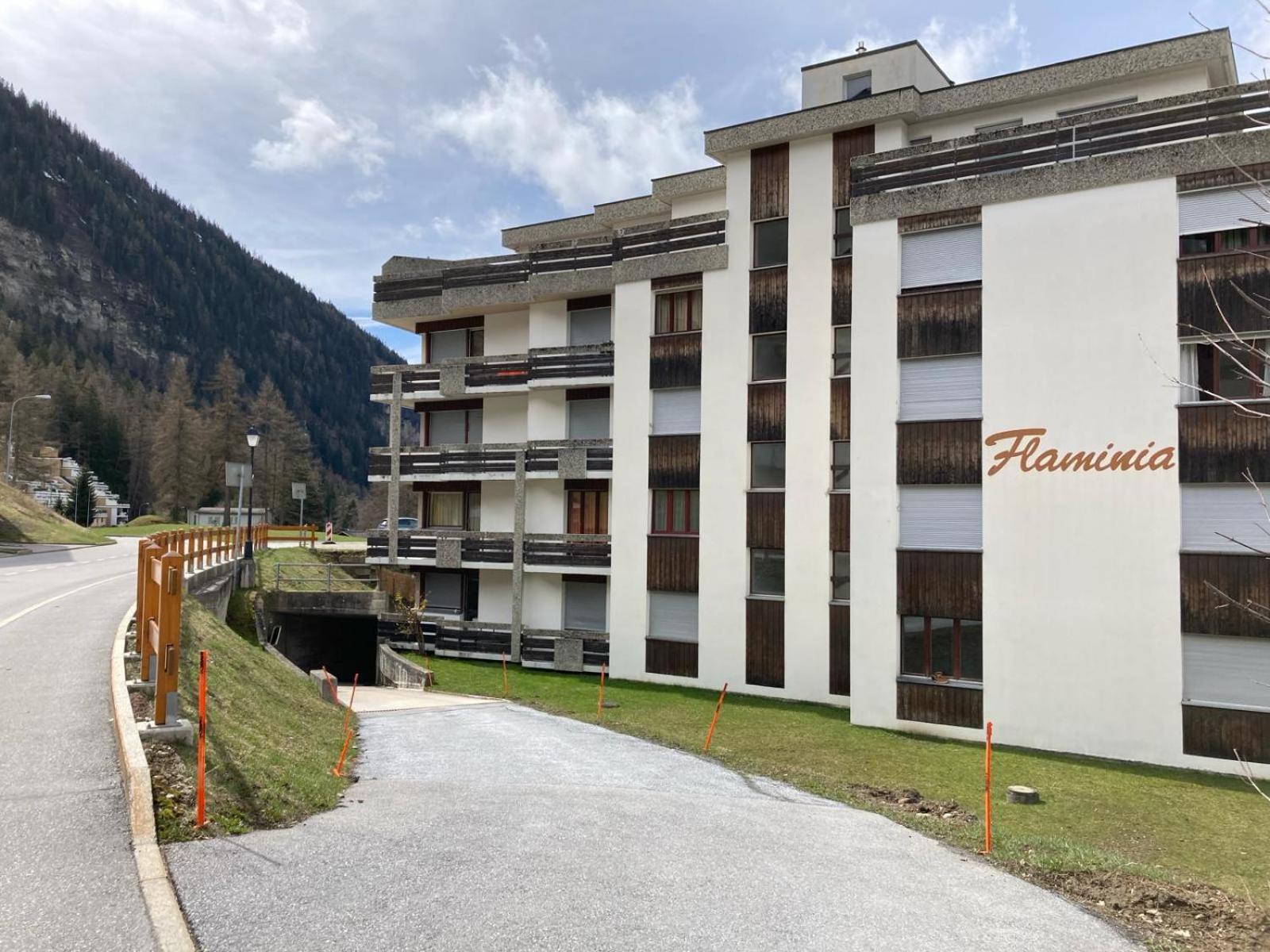 Flaminia Wohnung 15 Leukerbad Bagian luar foto