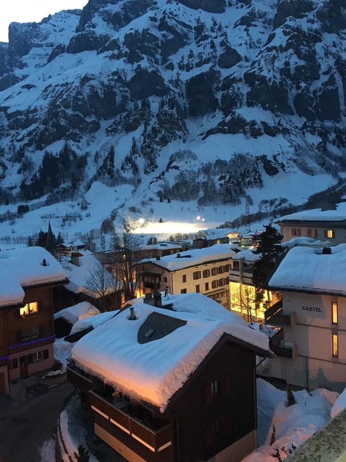 Flaminia Wohnung 15 Leukerbad Bagian luar foto